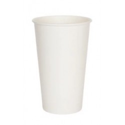 Vaso Blanco 16 oz. 1 pared Cartón