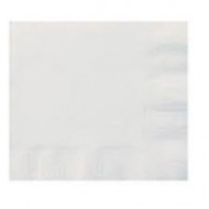 White Square Cocktail Napkins