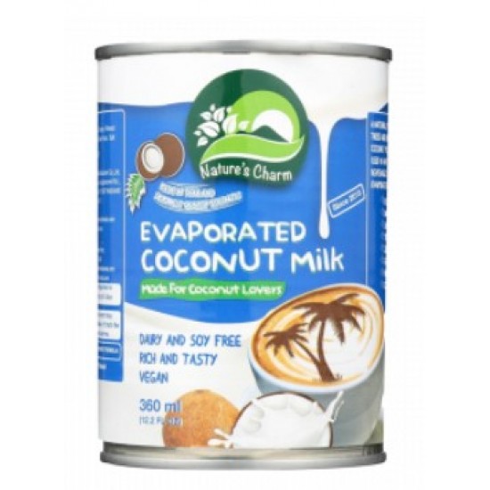 Leche evaporada de coco  360 ml