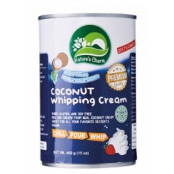 Crema para batir de coco  400 ml