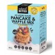 Premix for pancakes and waffles without added sugar