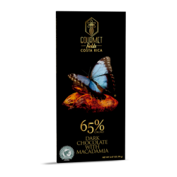 Chocolate Oscuro 65 con macadamia